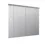 GAMMA Aluminium Jaloezie Draaikiepraam kunststof of aluminium 5004 zilver  16MM