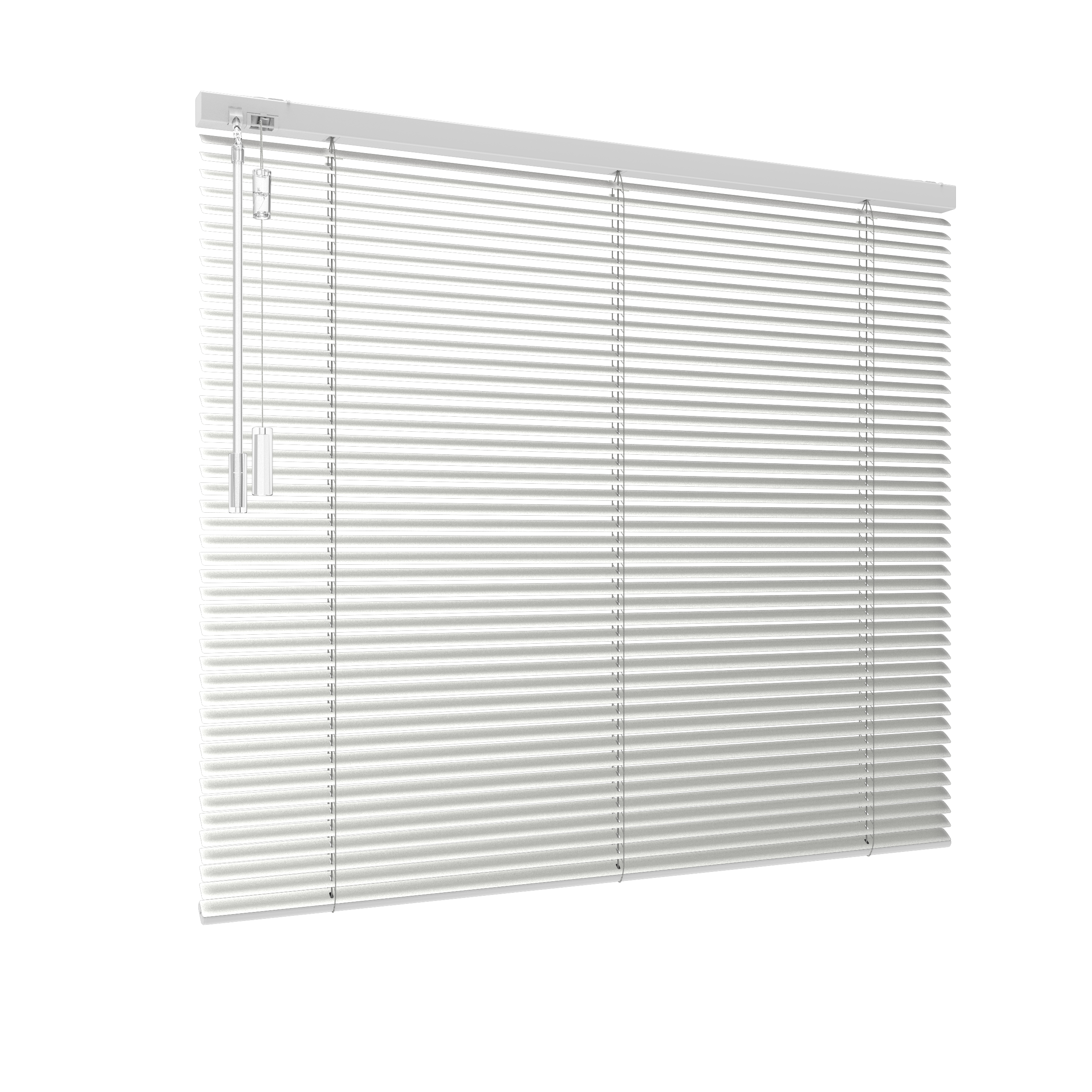 GAMMA Store vénitien aluminium fenêtre oscillo-battante pvc ou alu 5002 blanc mat 16mm sur mesure